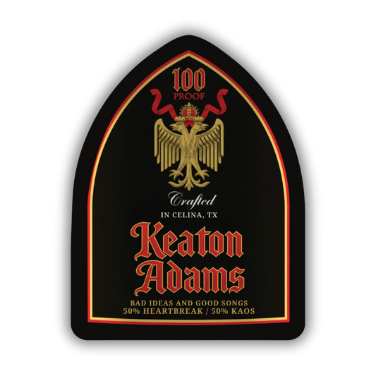 100 Proof Sticker