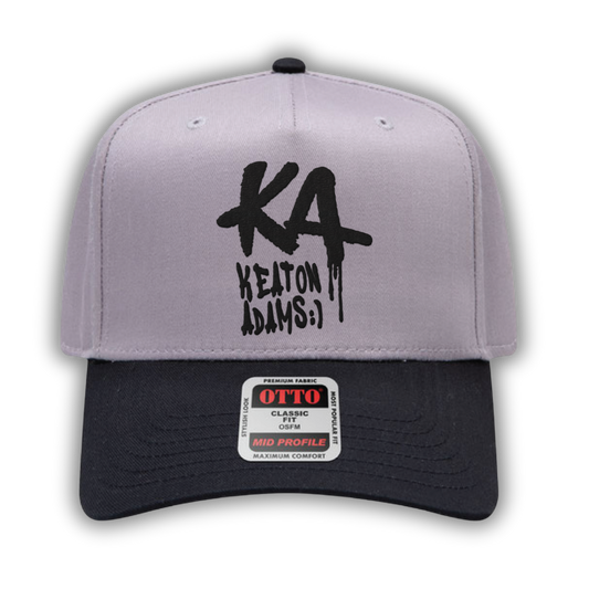 Gray & Black KA Hat