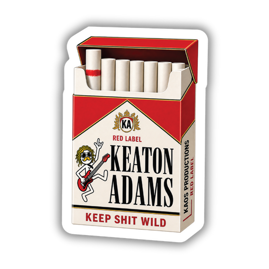 Red Label Sticker